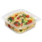 Contentor para Micro-ondas Rectangular OK560 Transl�cido 560ml 158x155x53mm 300 un