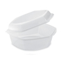 Contentor para Micro-ondas Hexagonal ATP2000 Transl�cido 2000ml 249x231x98mm 150 un