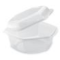 Contentor para Micro-ondas Hexagonal ATP0750 Transl�cido 750ml 172x164x84mm 300 un