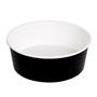 Saladeira em Cartolina Preta 1300ml 187x160x70mm Caixa 300