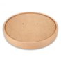 Tampa Carto Kraft para Saladeiras cartolina 540/750/970ml Caixa 6x50un