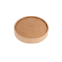Tampa Carto Kraft para Saladeiras cartolina 1300ml Caixa 300un
