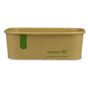 Contentor Rectangular Kraft Vegware 750ml 24oz 173x121x57mm 6x50 un