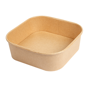 Contentor Quadrado Kraft 1000ml 167x167x55mm 6x50 un