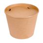 Copo em Cartolina Kraft+PE para Frango ou Semelhantes 4500ml 3x40 un