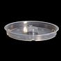 Tampa Plstico Encastrar 102TR Transparente Caixa 2600