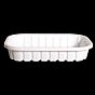 Tabuleiro em Plstico 179BR - 125x92x25mm Caixa 1200