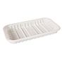 Tabuleiro em Plstico M2070 PP natural - 224x135x22mm Caixa 4x125