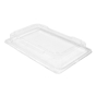 Tampa de Plstico rPET Transparente 220x140x30mm para Recipiente Sushi 156 un