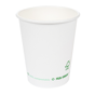 Copo de Carto para Bebidas 240ml 8oz Branco Plastic Free 20x50 un