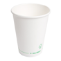 Copo de Carto para Bebidas 360ml 12oz Branco Plastic Free 20x50 un