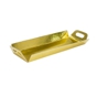 Bandeja de Carto Dupla Face Ouro com Laterais e Asas 320x75x25mm 8x100 un