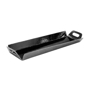 Bandeja de Carto Dupla Face Preto com Laterais e Asas 300x120x25mm 6x100 un