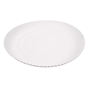 Prato de Carto Pastelaria Branco 260 mm 50 un