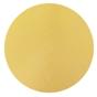 Disco Circular em Carto Metalizado A Ouro 240 mm 100 un