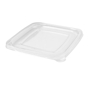 Tampa em Plstico 185x185x13mm para Saladeira em Cana de Acar 400un
