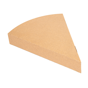 Embalagem Triangular Pizza Nano-Micro Castanho 180x230x30mm 5x100 un
