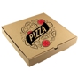 Caixa de Pizza Kraft/Kraft com Impresso Standard 240x240x40mm 100 un