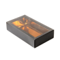 Caixa para Bombons ou Macaroons Preta 145x75x35mm 50 un