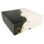 Caixa em cartolina Branco e Preto sem Janela 230x230x75mm 50 un