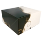 Caixa em cartolina Branco e Preto sem Janela 240x240x120mm 50 un