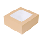 Caixa Nano-Micro Castanho com Janela 180x180x75mm 4x50 un