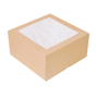 Caixa Nano-Micro Castanho com Janela 240x240x120mm 2x50 un
