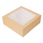 Caixa Nano-Micro Castanho com Janela 280x280x100mm 2x50 un