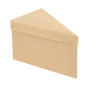Caixa em Nano-Micro triangular para fatia de bolo 144x85x90mm 500 un