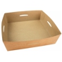Base para Caixa em Cartolina Kraft para Bolos 240x240x75mm 4x50 un