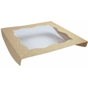 Tampa com Janela para Caixa em Cartolina Kraft de Bolos 244x244mm 120 un