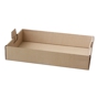 Bandeja de Carto Kraft Castanho 545x385x95mm