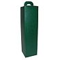 Caixa em Carto para 1 Garrafa Verde 90x90x340mm Caixa 20