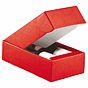 Caixa em Carto para 2 Garrafas Horizontal Vermelho 340x185x90mm 30 un