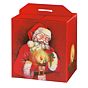 Caixa em Carto para Garrafas Papa Noel 330x250x350mm 30 un