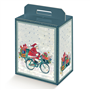 Caixa em Carto para Garrafas Santa on Bike 280x200x350mm 50 un