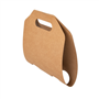 Porta-copos em Kraft Natural 2 copos 67mm 465x225mm 400 un