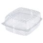 Embalagem de Plstico Transparente para Croissants 180x150x80mm 200 un