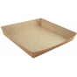 Bandeja Quadrada em Cartolina para Sandes 120x120x20mm 4x250 un