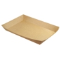 Bandeja cartolina Kraft para carne 260x160x40mm 170 un