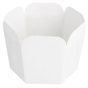 Barqueta Cartolina+PE Deli Branco 50x50x50mm 100 un