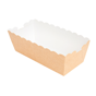 Barqueta Cartolina+PE Deli Castanho 110x47x41mm 40x50 un