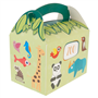 Caixa de Cartolina Kids Meal - Zoo 170x160x100mm 6x50 un