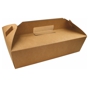 Maleta em Cartolina+PE para Take-Away 295x175x85mm 3x50 un