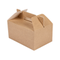 Caixa Carto Castanho para Take-Away 180x120x90mm 100 un