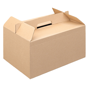 Caixa Carto Castanho para Take-Away 280x200x150mm 4x25 un