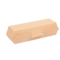 Caixa em Nano-Micro  Tipo Concha Kraft para Hot-Dog 232x90x63mm 450un