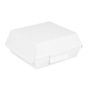 Concha Carto Nano-Micro Branco para Hamburguer 150x140x60mm 10x50 un