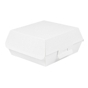 Concha Carto Nano-Micro Branco para Hamburguer 175x180x75mm 6x50 un
