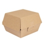 Concha Carto Nano-Micro Kraft para Hamburguer 140x125x90mm 10x50 un